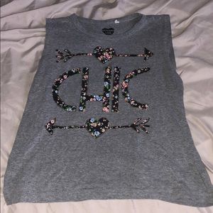 Cute “chic” shirt!